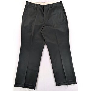 Vintage Big Mac Mens 40x32 Work Pants Green Twill USA Made 39x29 Actual